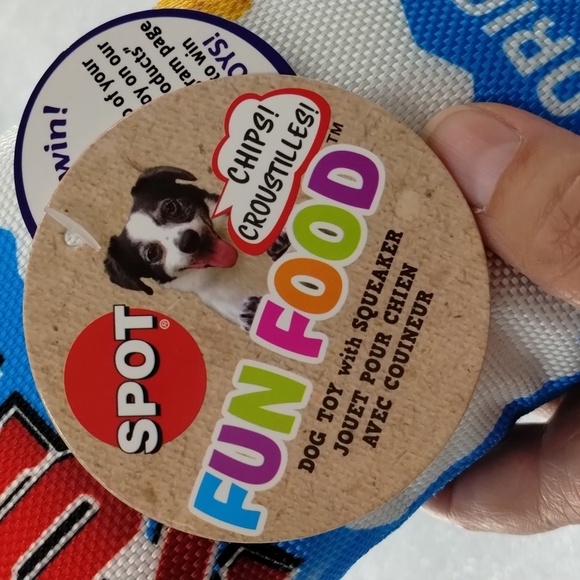 Crinkle and Squeak Dog Toys Ruffles and York chips and Candy - Picture 3 of 4